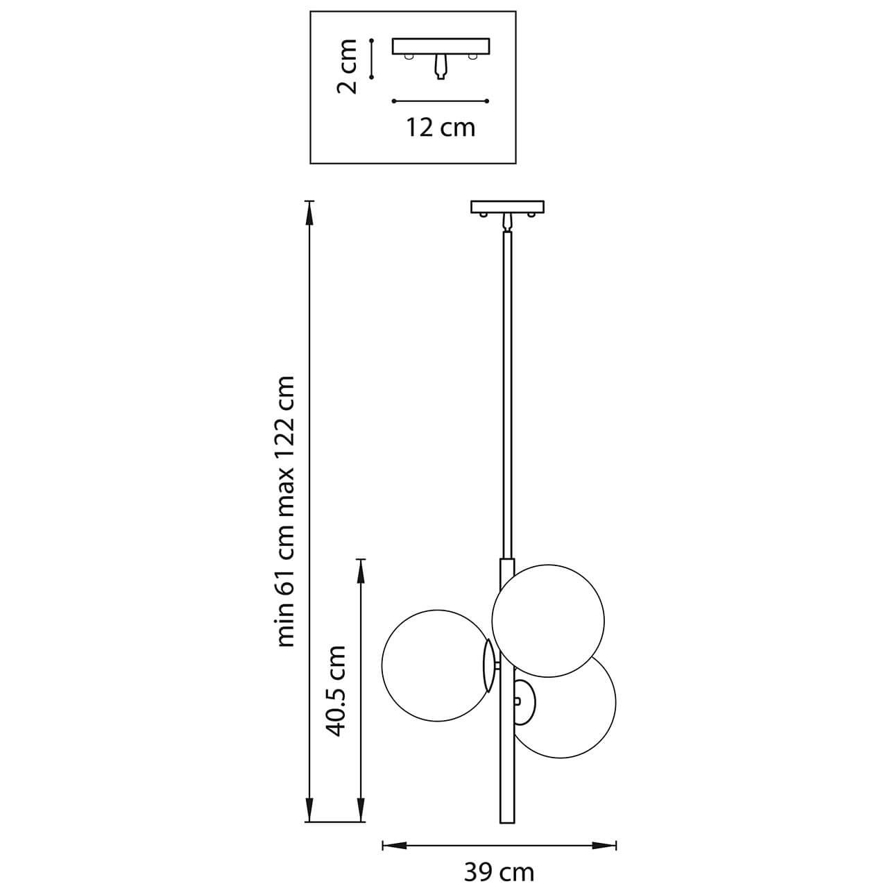 Люстра Three Bubbles Chandelier Люстра Three Bubbles Chandelier в Брянске