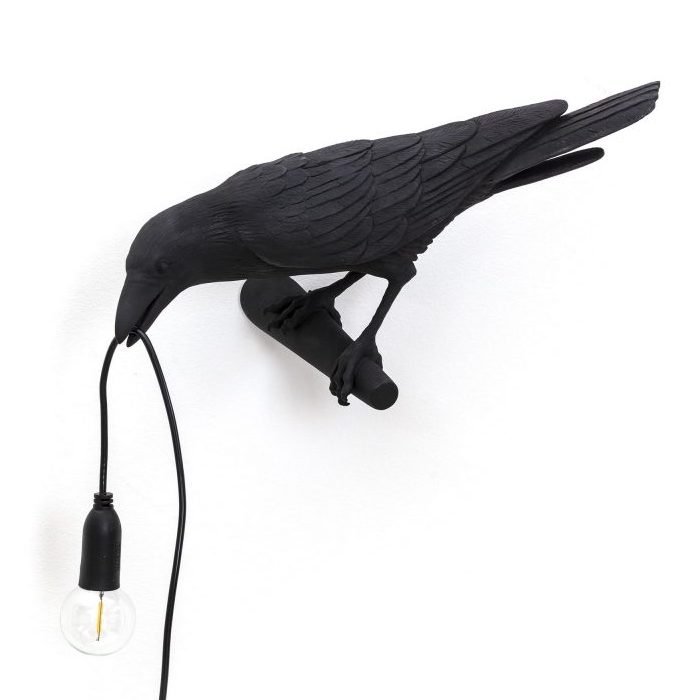 Бра Seletti Bird Lamp Black Looking Черный в Брянске | Loft Concept 