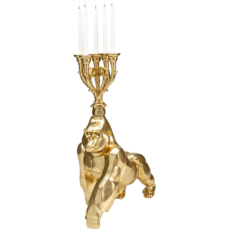 Подсвечник Golden Gorilla Золотой Подсвечник Golden Gorilla Золотой в Брянске | Loft Concept