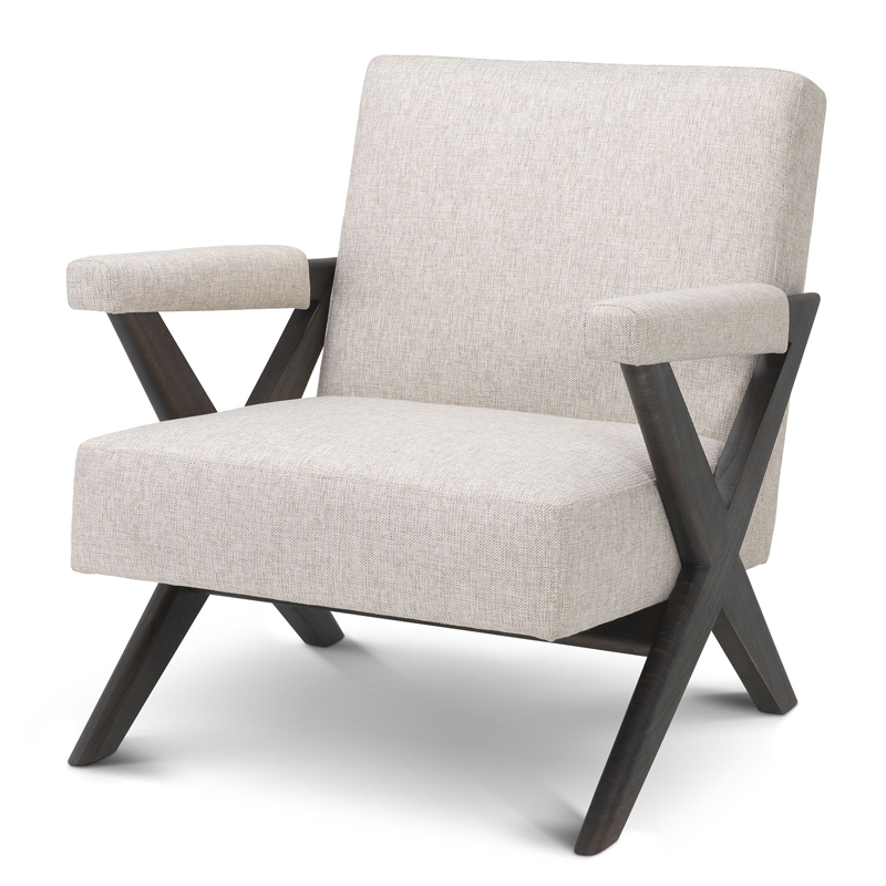 Кресло Eichholtz Chair Erudit Living Молочный Коричневый Кресло Eichholtz Chair Erudit Living Молочный Коричневый в Брянске | Loft Concept