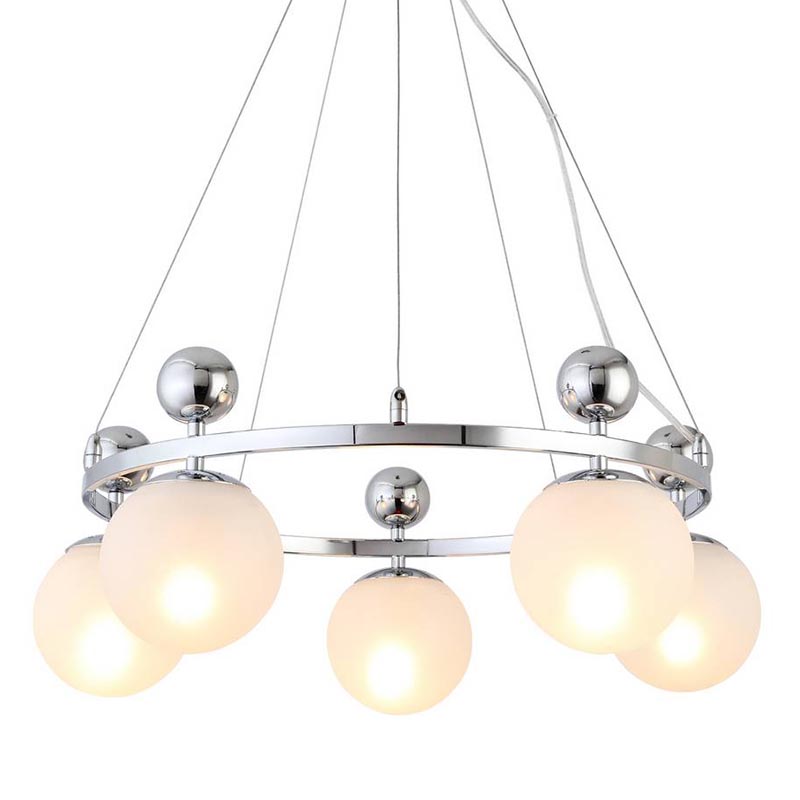 Люстра Demian Chrome Chandelier Хром Люстра Demian Chrome Chandelier Хром в Брянске | Loft Concept