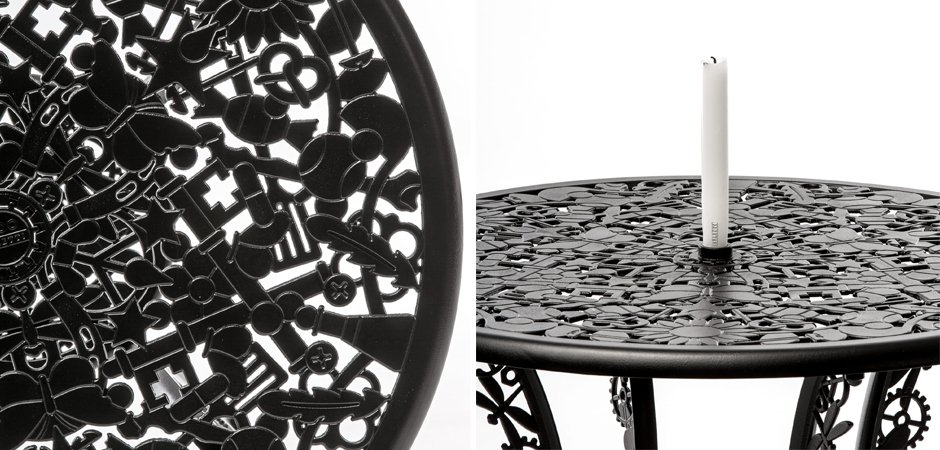Обеденный стол Industry Collection ALUMINIUM TABLE – BLACK Обеденный стол Industry Collection ALUMINIUM TABLE – BLACK - Loft-Concept в Брянске