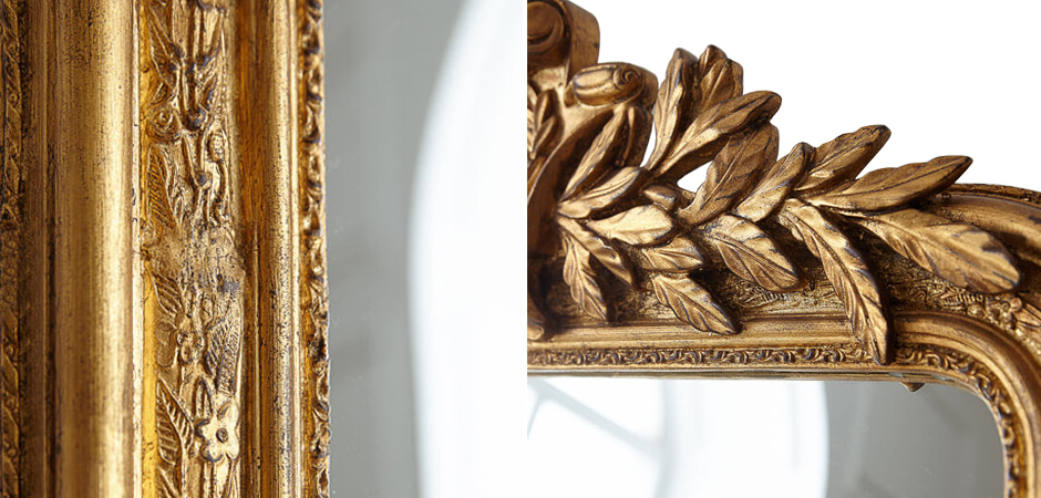 Зеркало Polastron Mirror Gold - Loft-Concept в Брянске