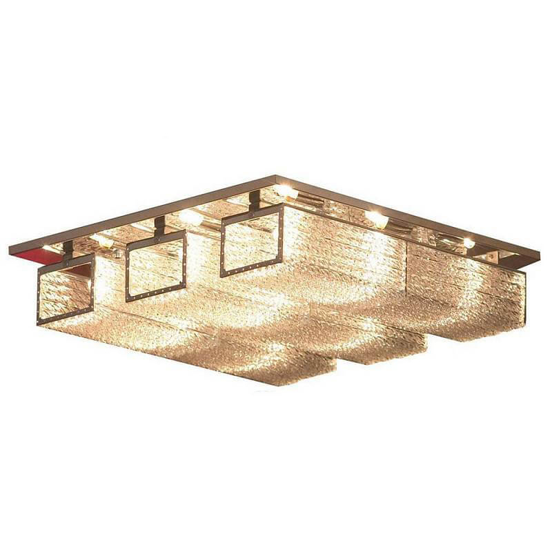 Потолочный светильник Munavir Ceiling Lamp Хром Прозрачный (Transparent) Потолочный светильник Munavir Ceiling Lamp Хром Прозрачный (Transparent) в Брянске | Loft Concept