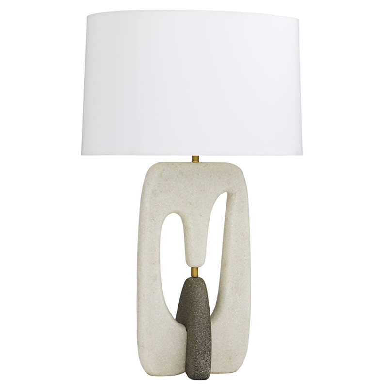 Дизайнерская настольная лампа HARLEEN LAMP Черный Золотой Белый Дизайнерская настольная лампа HARLEEN LAMP Черный Золотой Белый в Брянске | Loft Concept