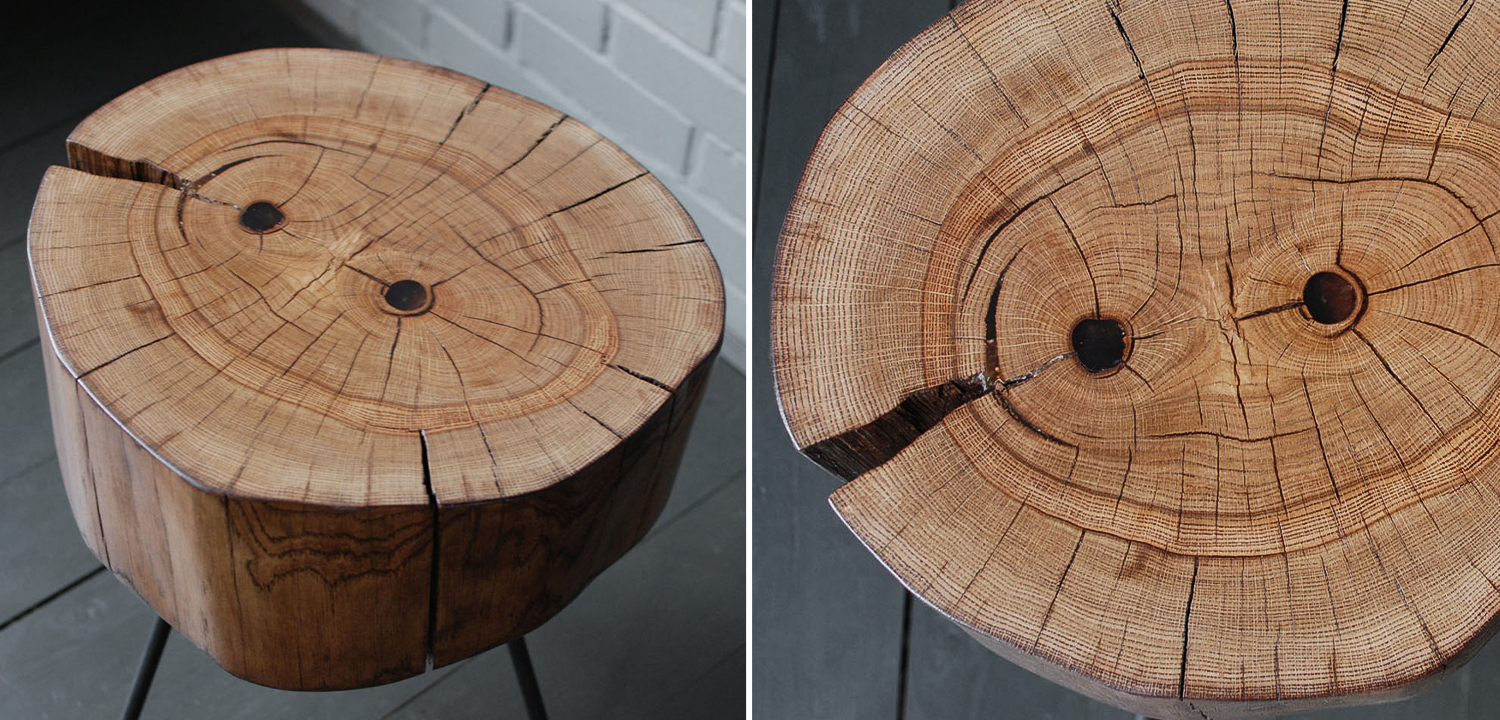 Приставной стол Munro Industrial Metal Rust Side Table - фото