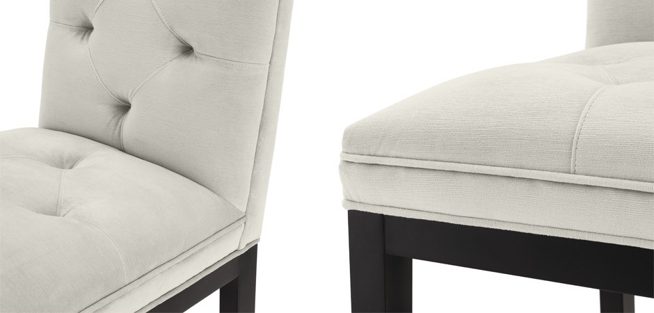 Барный стул Eichholtz Bar Stool Cesare Pebble grey Барный стул Eichholtz Bar Stool Cesare Pebble grey - Loft-Concept в Брянске