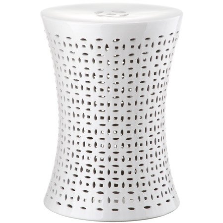 Керамический табурет Camilla Garden Stool White Белый Керамический табурет Camilla Garden Stool White Белый в Брянске | Loft Concept