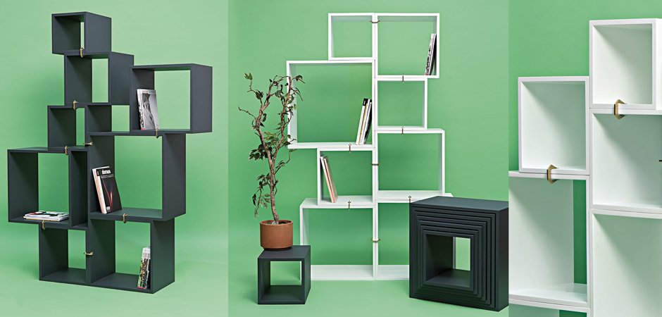 Стеллаж Seletti Assemblage Antracite Стеллаж Seletti Assemblage Antracite - Loft-Concept в Брянске