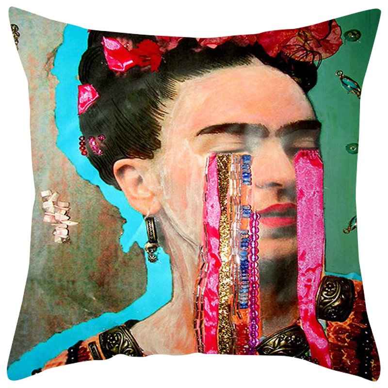Декоративная подушка Frida Kahlo 15 Мульти Декоративная подушка Frida Kahlo 15 Мульти в Брянске | Loft Concept