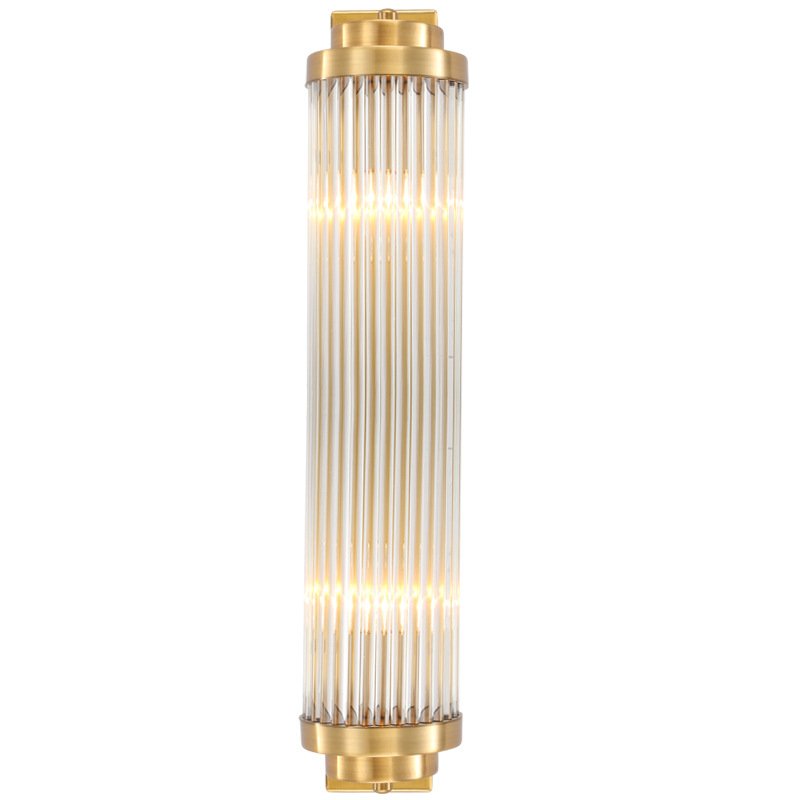 Бра Brass Kiosk 60 Прозрачный (Transparent) Латунь Бра Brass Kiosk 60 Прозрачный (Transparent) Латунь в Брянске | Loft Concept
