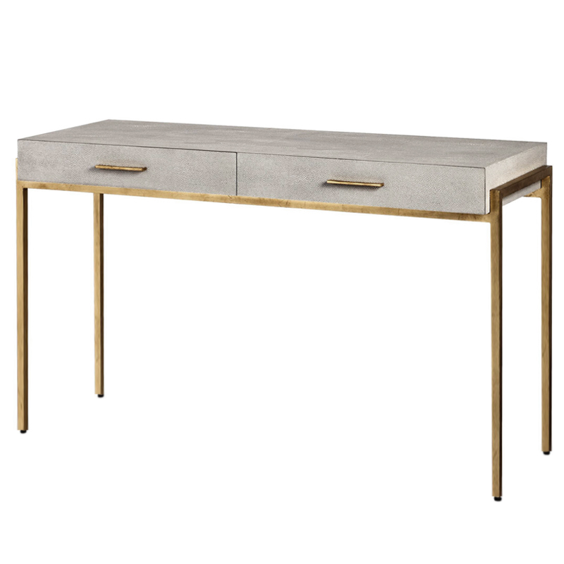 Gaston Stingray Texture Console Gray Консоль Серый скат Золотой Серый Gaston Stingray Texture Console Gray Консоль Серый скат Золотой Серый в Брянске | Loft Concept