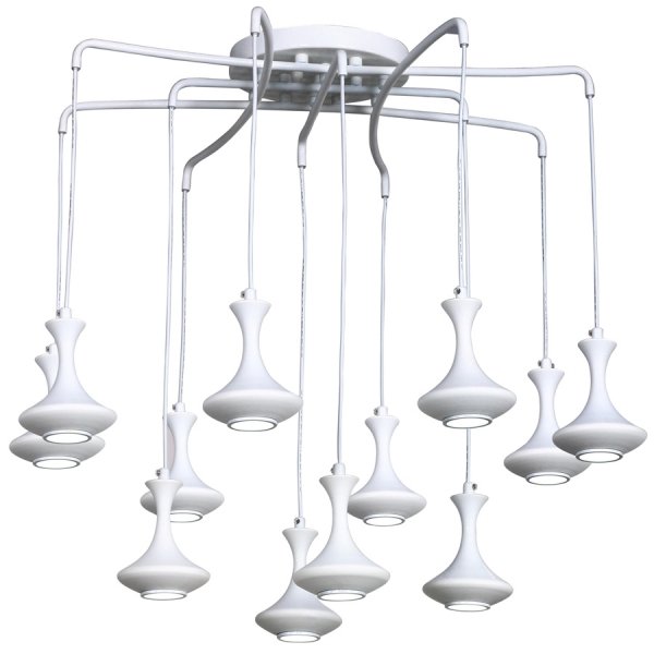 Люстра Tracery Pendant White Белый Люстра Tracery Pendant White Белый в Брянске | Loft Concept