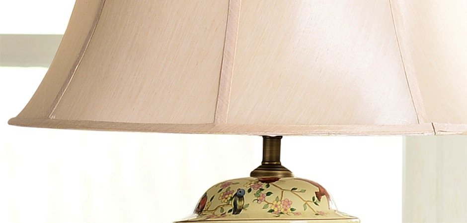 Настольная керамическая лампа с узором Luna - Loft-Concept в Брянске