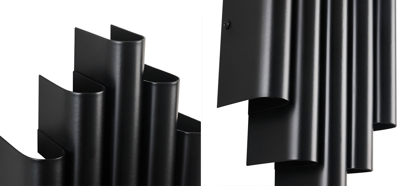 Бра черного матового цвета Equalize - фото №1