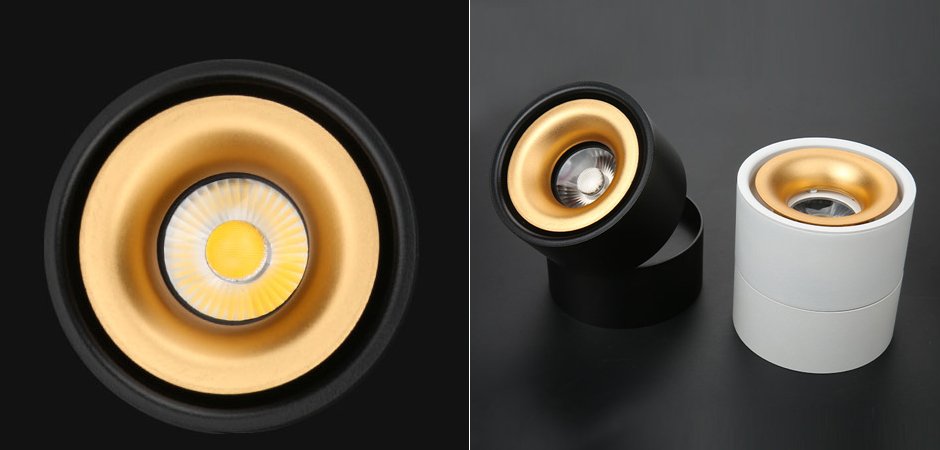 Спот Whirl LED Black Спот Whirl LED Black - Loft-Concept в Брянске