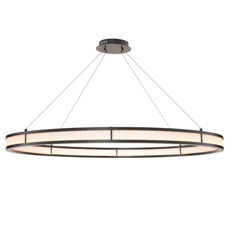 Люстра Eichholtz Chandelier Damien XL Bronze Темная бронза Белое матовое стекло Люстра Eichholtz Chandelier Damien XL Bronze Темная бронза Белое матовое стекло в Брянске | Loft Concept