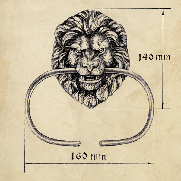 Держатель для туалетной бумаги Bronze Lion Держатель для туалетной бумаги Bronze Lion в Брянске
