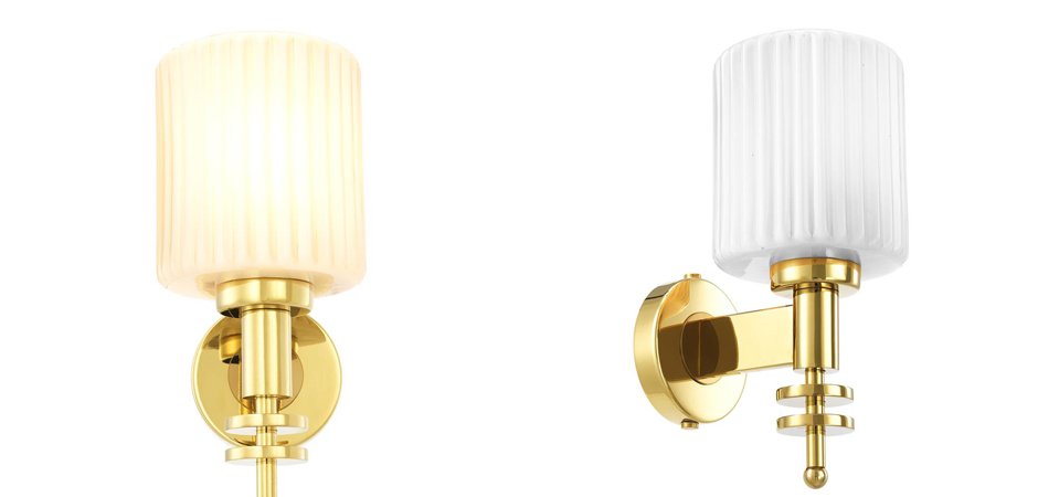 Бра Eichholtz Wall Lamp Ponza Gold Бра Eichholtz Wall Lamp Ponza Gold - Loft-Concept в Брянске
