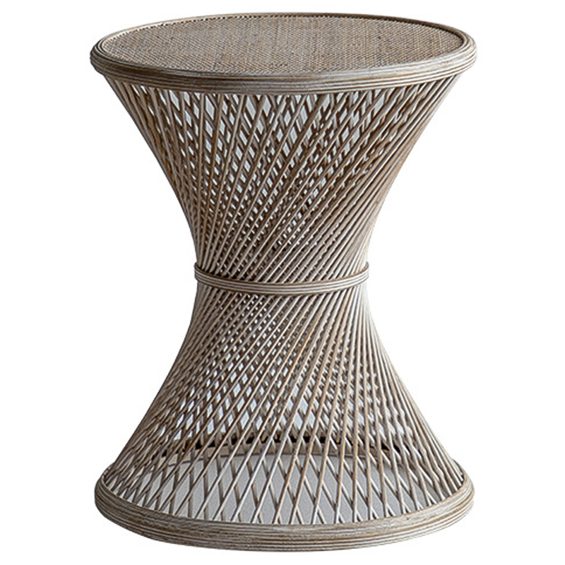 Приставной стол Zaire Wicker Coffee Table Light Древесина Приставной стол Zaire Wicker Coffee Table Light Древесина в Брянске | Loft Concept