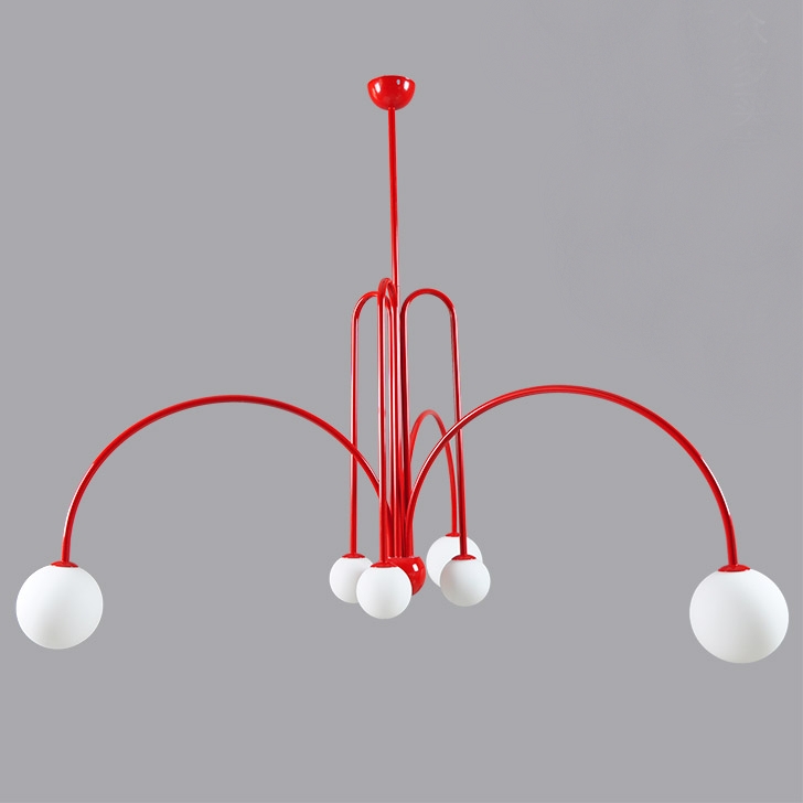 Люстра Fontana Amorosa Gran Finale Red Красный Белый в Брянске | Loft Concept 