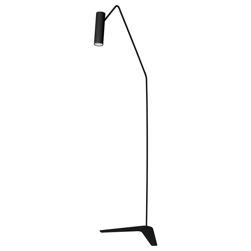 Торшер Tibo Trumpet Floor Lamp black Черный Торшер Tibo Trumpet Floor Lamp black Черный в Брянске | Loft Concept