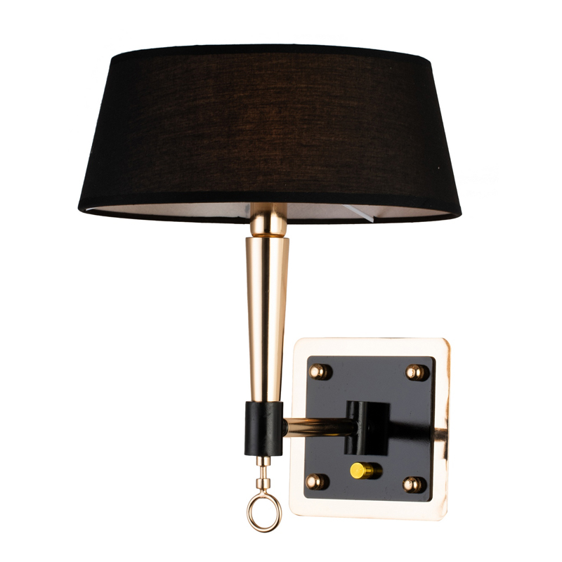 Бра Gilbert Sconce black Глянцевое золото Черный в Брянске | Loft Concept 