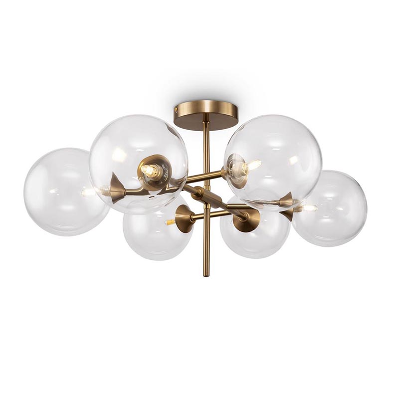 Потолочная люстра Gallotti & Radice Bronze 6 Бронза Потолочная люстра Gallotti & Radice Bronze 6 Бронза в Брянске | Loft Concept