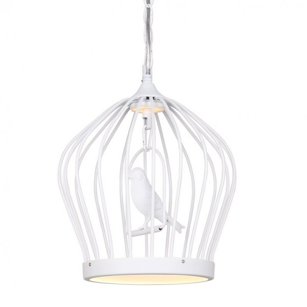 Люстра Birdcage Chandelier White Белый Люстра Birdcage Chandelier White Белый в Брянске | Loft Concept