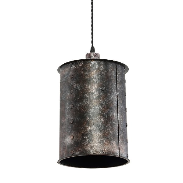 Подвесной светильник Old Metal Long Cylinder Подвесной светильник Old Metal Long Cylinder в Брянске | Loft Concept