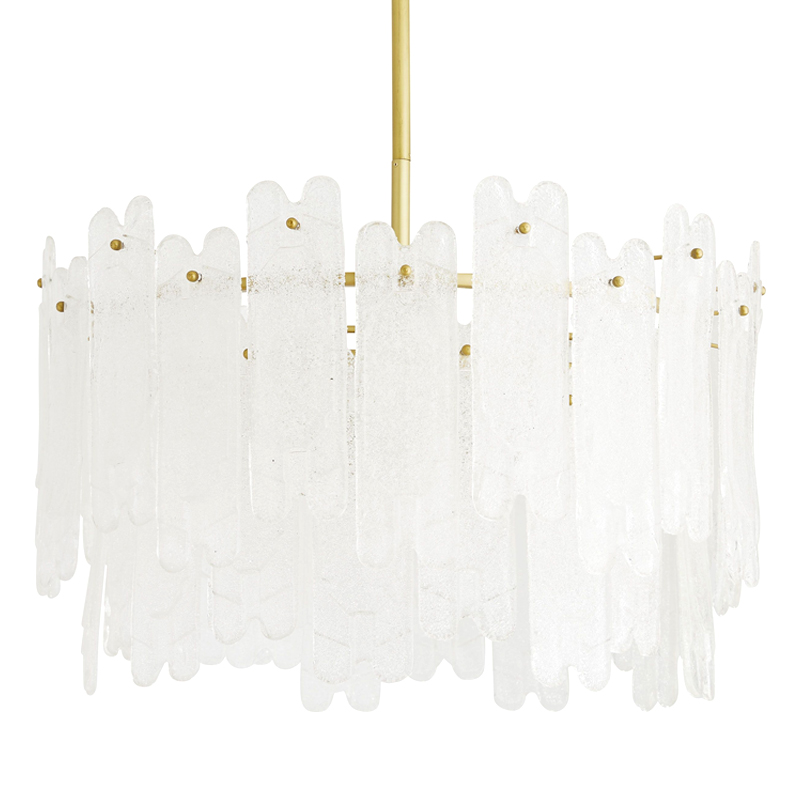 Люстра Arteriors MUGLER CHANDELIER Золотой Белый Люстра Arteriors MUGLER CHANDELIER Золотой Белый в Брянске | Loft Concept