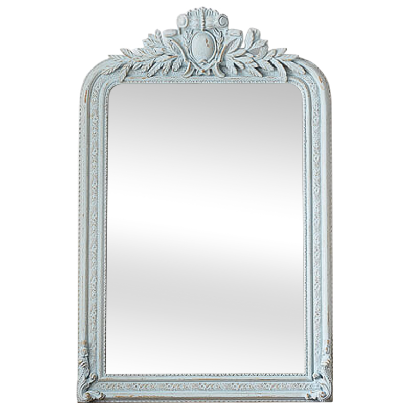 Зеркало Polastron Mirror Pastel Blue Винтажный голубой Зеркало Polastron Mirror Pastel Blue Винтажный голубой в Брянске | Loft Concept