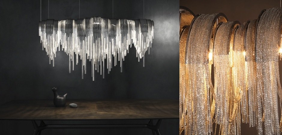 Люстра Volver Golden Chain Chandelier Люстра Volver Golden Chain Chandelier - Loft-Concept в Брянске