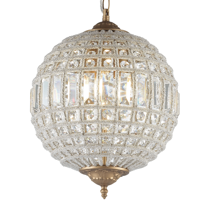 Люстра Sandrain Chandelier Бронза Прозрачный Люстра Sandrain Chandelier Бронза Прозрачный в Брянске | Loft Concept