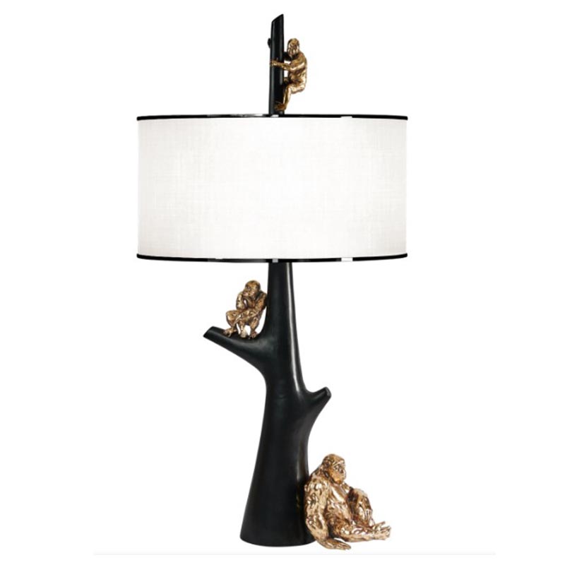 Торшер Koko Lamp By Barlas Baylar 125 cm Бронза Белый Черный Торшер Koko Lamp By Barlas Baylar 125 cm Бронза Белый Черный в Брянске | Loft Concept