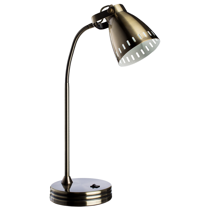 Настольная лампа Ladera Table Lamp Латунь Настольная лампа Ladera Table Lamp Латунь в Брянске | Loft Concept