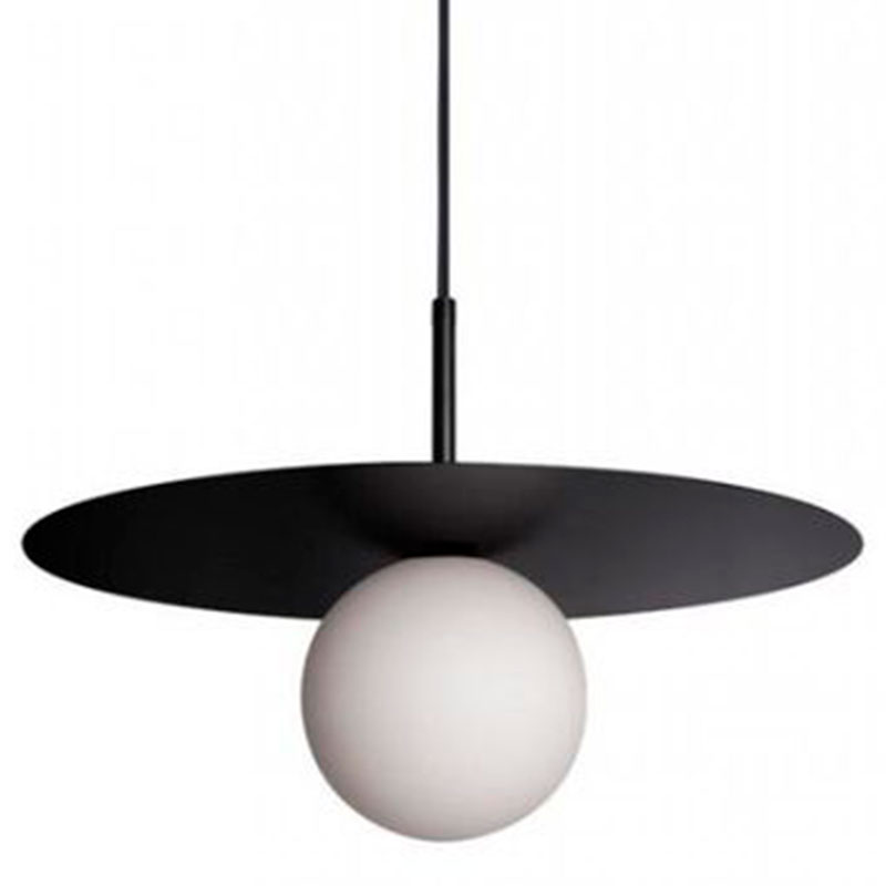 Подвесной светильник MATISSE Black 35 см Белый Черный Подвесной светильник MATISSE Black 35 см Белый Черный в Брянске | Loft Concept