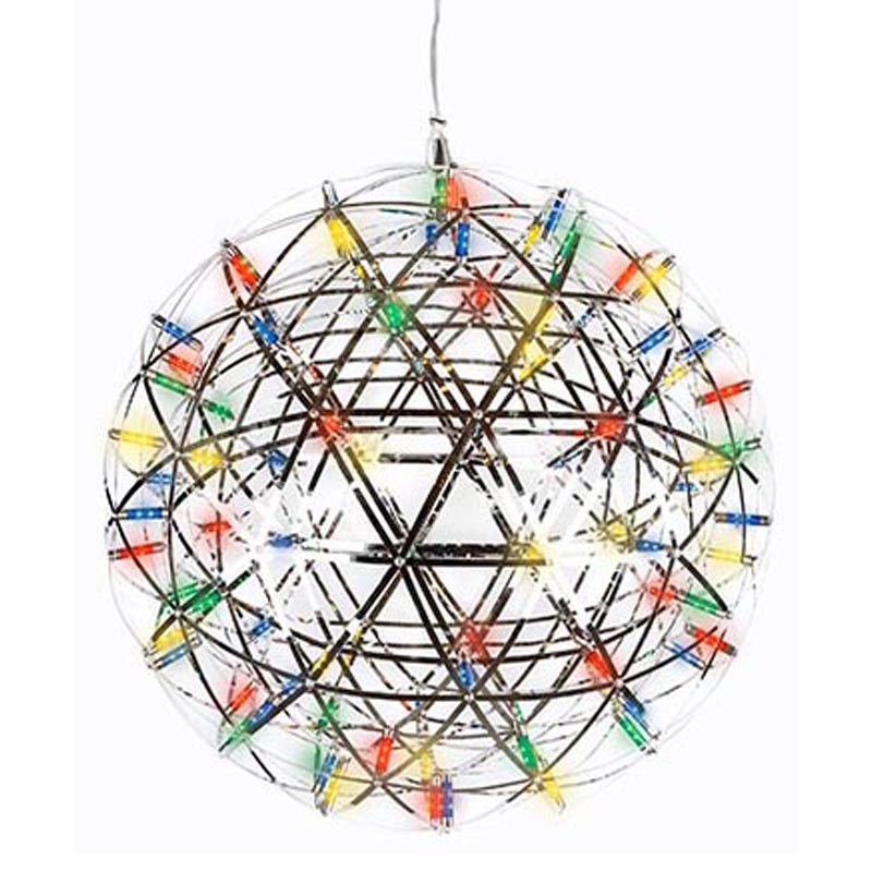 Люстра Moooi 3D Sphere Colored lamp M Хром Мульти в Брянске | Loft Concept 