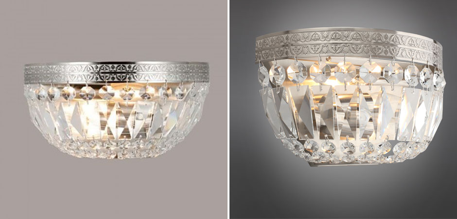 Бра Ancient Ocean Nickel Бра Ancient Ocean Nickel - Loft-Concept в Брянске