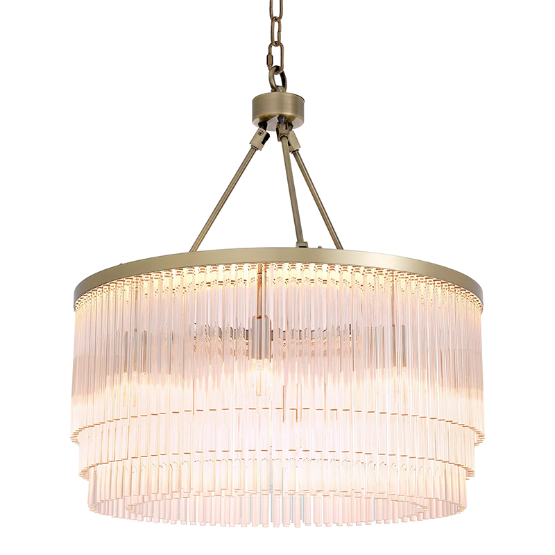 Люстра Eichholtz Hector S Brass Латунь Прозрачное Стекло Люстра Eichholtz Hector S Brass Латунь Прозрачное Стекло в Брянске | Loft Concept