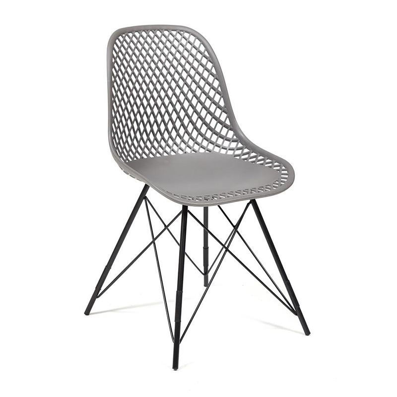 Стул DSR mesh gray Серый Черный Стул DSR mesh gray Серый Черный в Брянске | Loft Concept