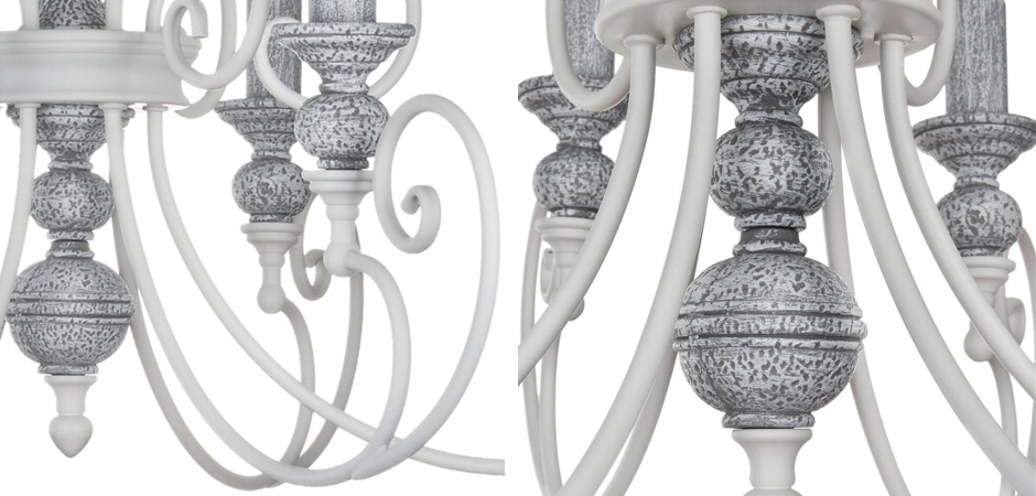 Люстра Mocenigo Chandelier White Люстра Mocenigo Chandelier White - Loft-Concept в Брянске