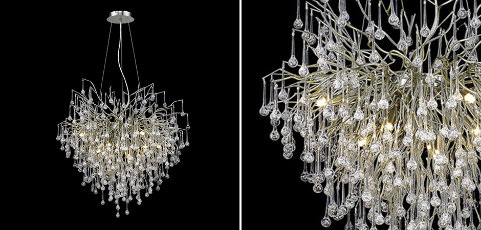 Дизайнерская люстра Freezing Rain Small Никель - Loft-Concept в Брянске