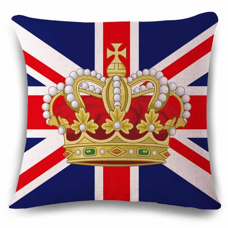 Декоративная подушка God save the Queen Мульти Декоративная подушка God save the Queen Мульти в Брянске | Loft Concept