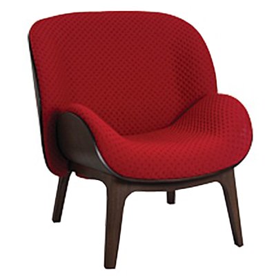 Кресло chair Fauteuil KALIN Design JM Gady Черный Красный Кресло chair Fauteuil KALIN Design JM Gady Черный Красный в Брянске | Loft Concept