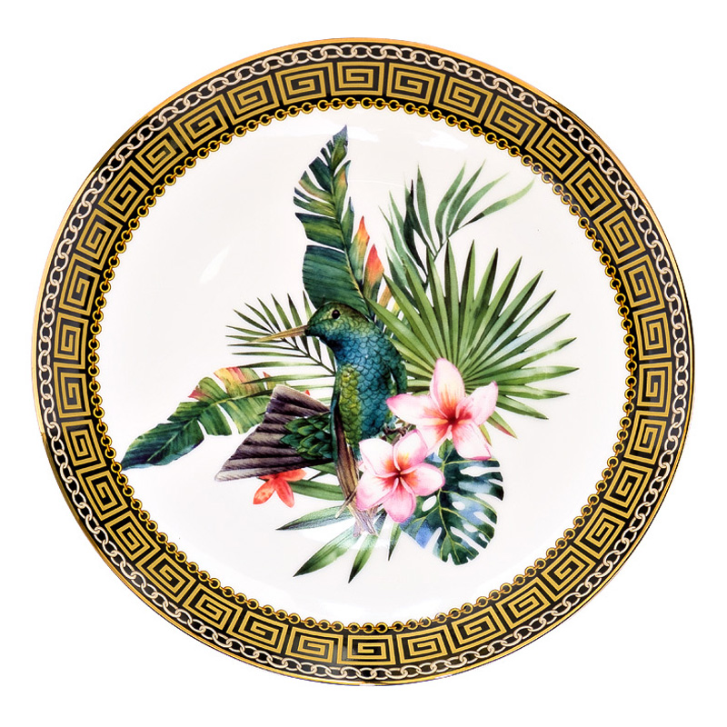 Тарелка TROPICS Pattern Colibri Мульти Тарелка TROPICS Pattern Colibri Мульти в Брянске | Loft Concept