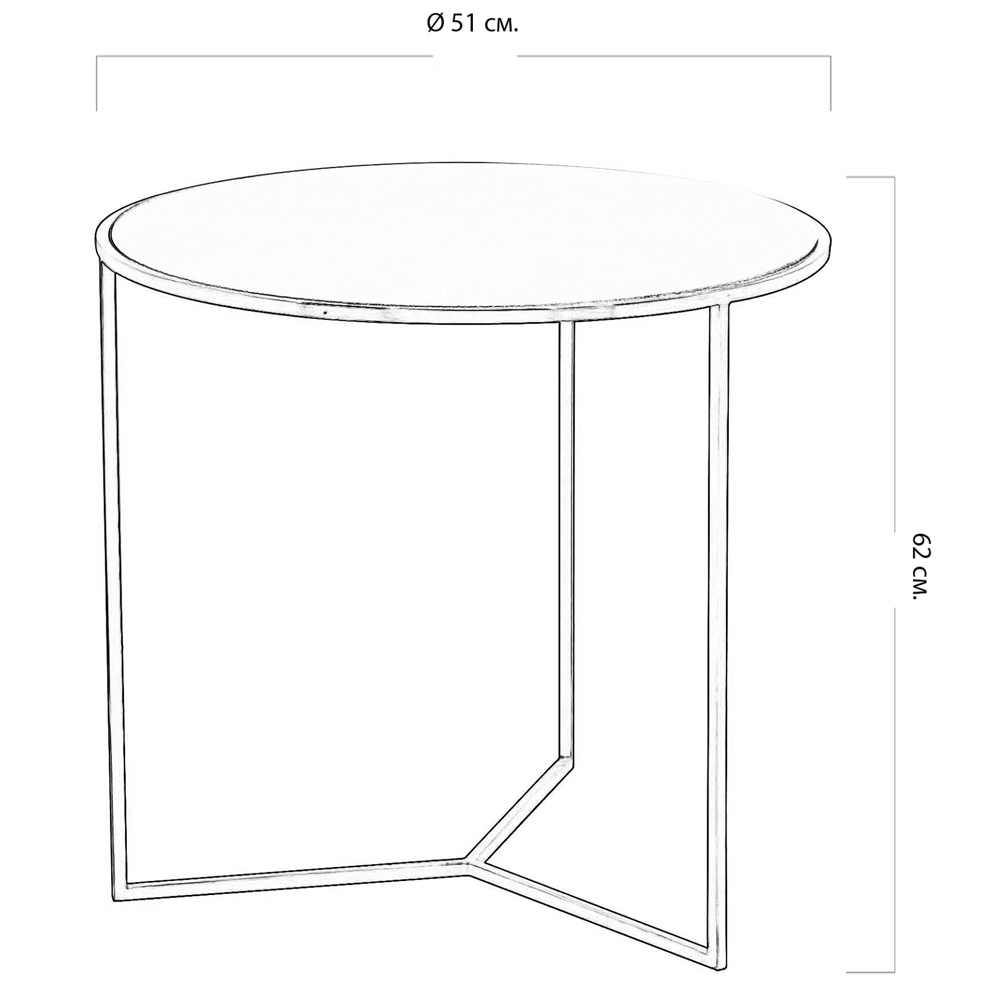 Приставной стол с круглой столешницей из кожи Textured Side Table Приставной стол с круглой столешницей из кожи Textured Side Table в Брянске