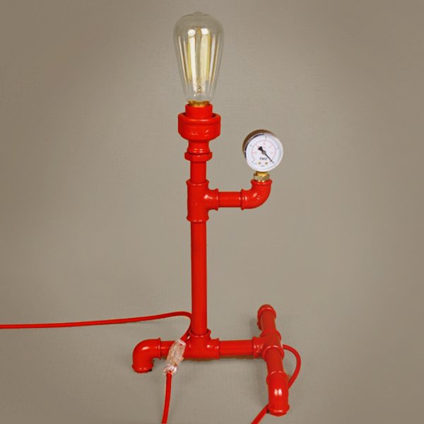 Настольная лампа Table Lamp Red Water Tap Красный Настольная лампа Table Lamp Red Water Tap Красный в Брянске | Loft Concept