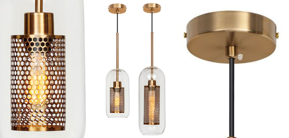 Perforation Pendant Lamp Gold Oval Perforation Pendant Lamp Gold Oval - Loft-Concept в Брянске