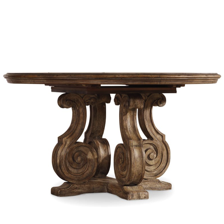 Обеденный Dining TABLE RONDE BAROQUE Коричневый Обеденный Dining TABLE RONDE BAROQUE Коричневый в Брянске | Loft Concept